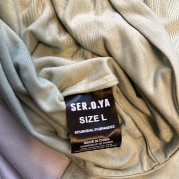 SER.O.YA Artemis too mint green Sz Large - Picture 6 of 9